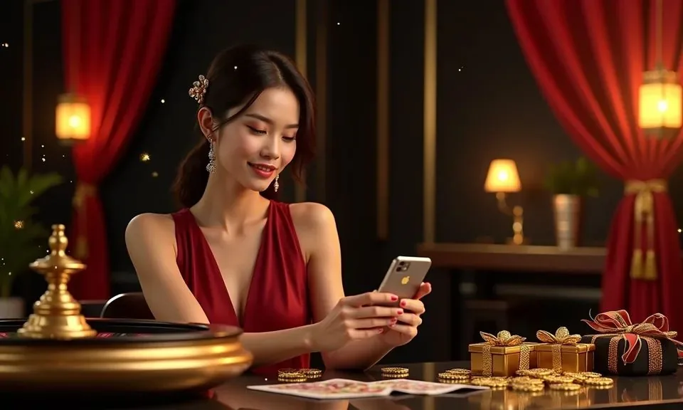 Mobile casino lobby